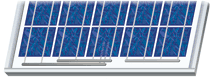 herkömmliches Solarmodul